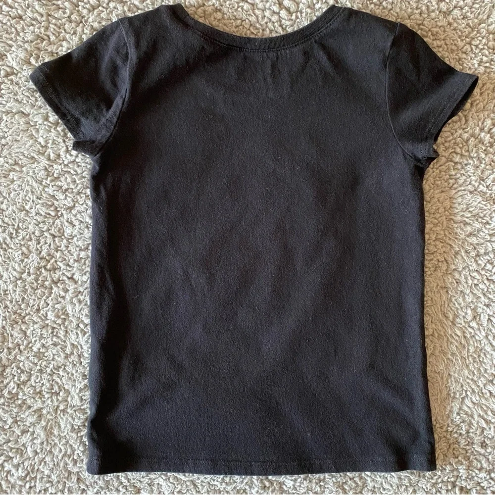 The Children’s Place Girls 5T Back to School LOT of Two Short Sleeve Shirts ABC
